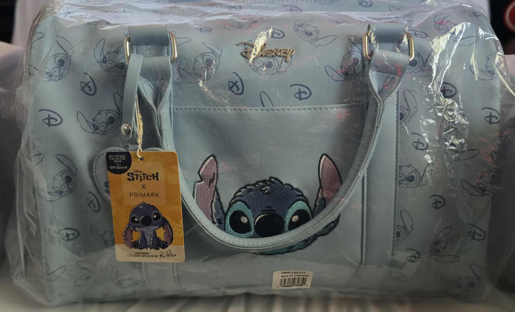 Disney Lilo & Stitch Weekender Overnight Travel Bag *Primark*