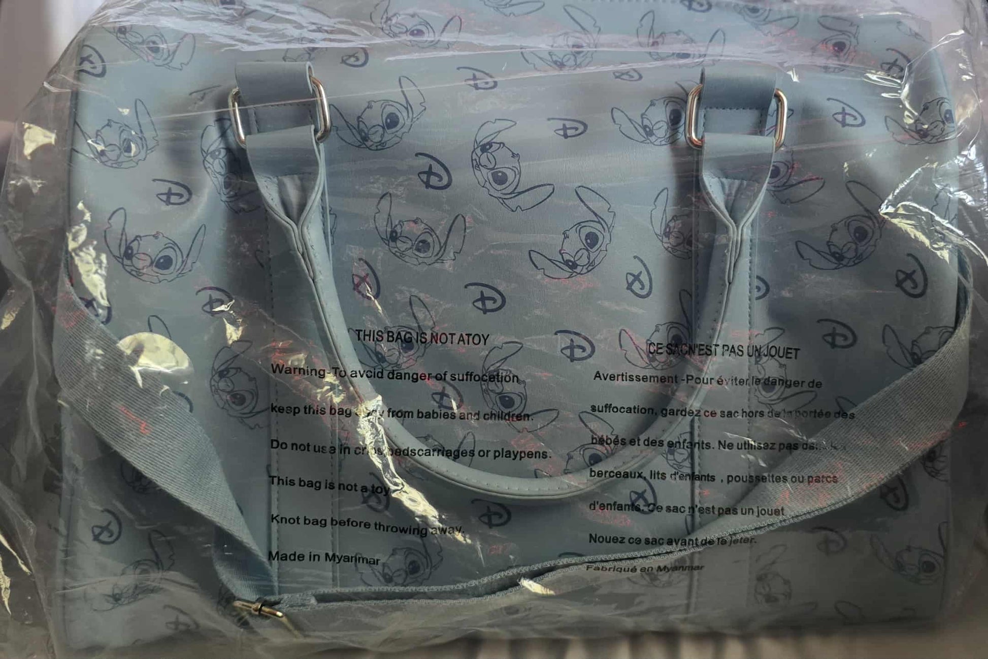 Disney Lilo & Stitch Weekender Overnight Travel Bag *Primark*