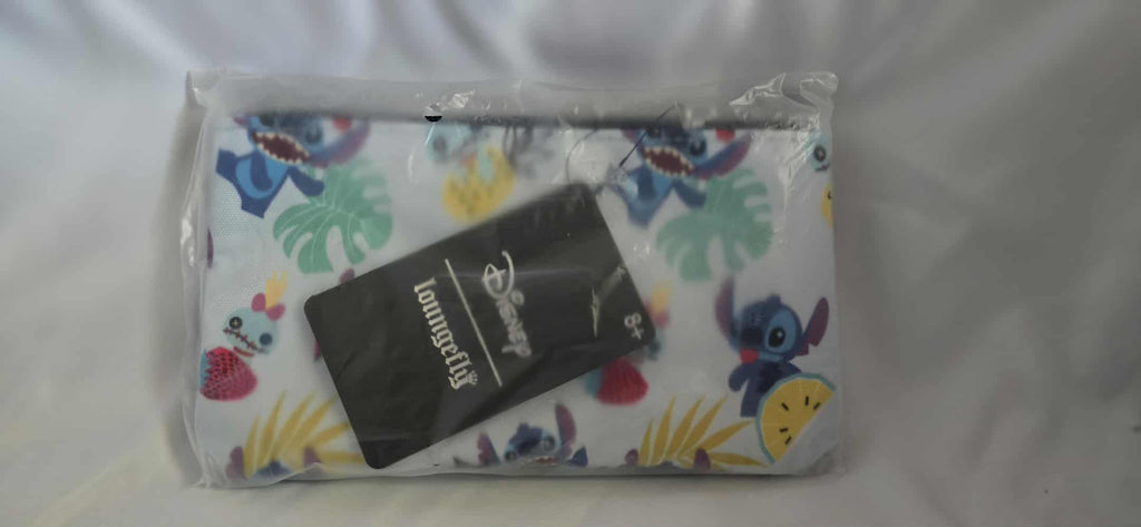 Disney Loungefly Coin/Cosmetic Bag - Stitch, Scrump and Fruit NWT
