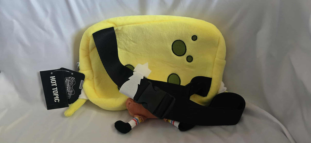 SpongeBob SquarePants Figural Plush Sling Bag NWT