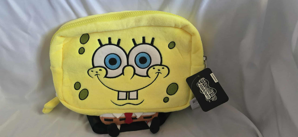 SpongeBob SquarePants Figural Plush Sling Bag NWT