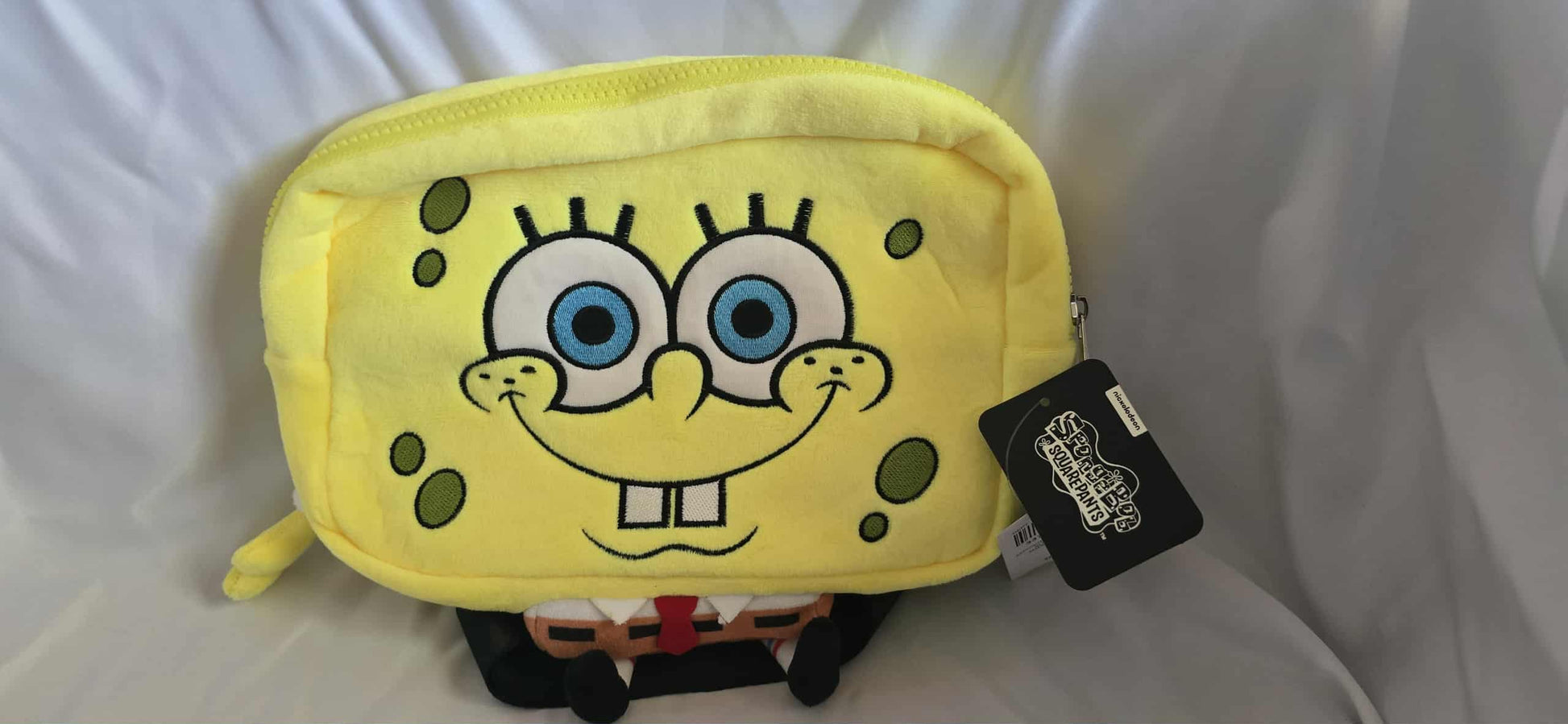 SpongeBob SquarePants Figural Plush Sling Bag NWT