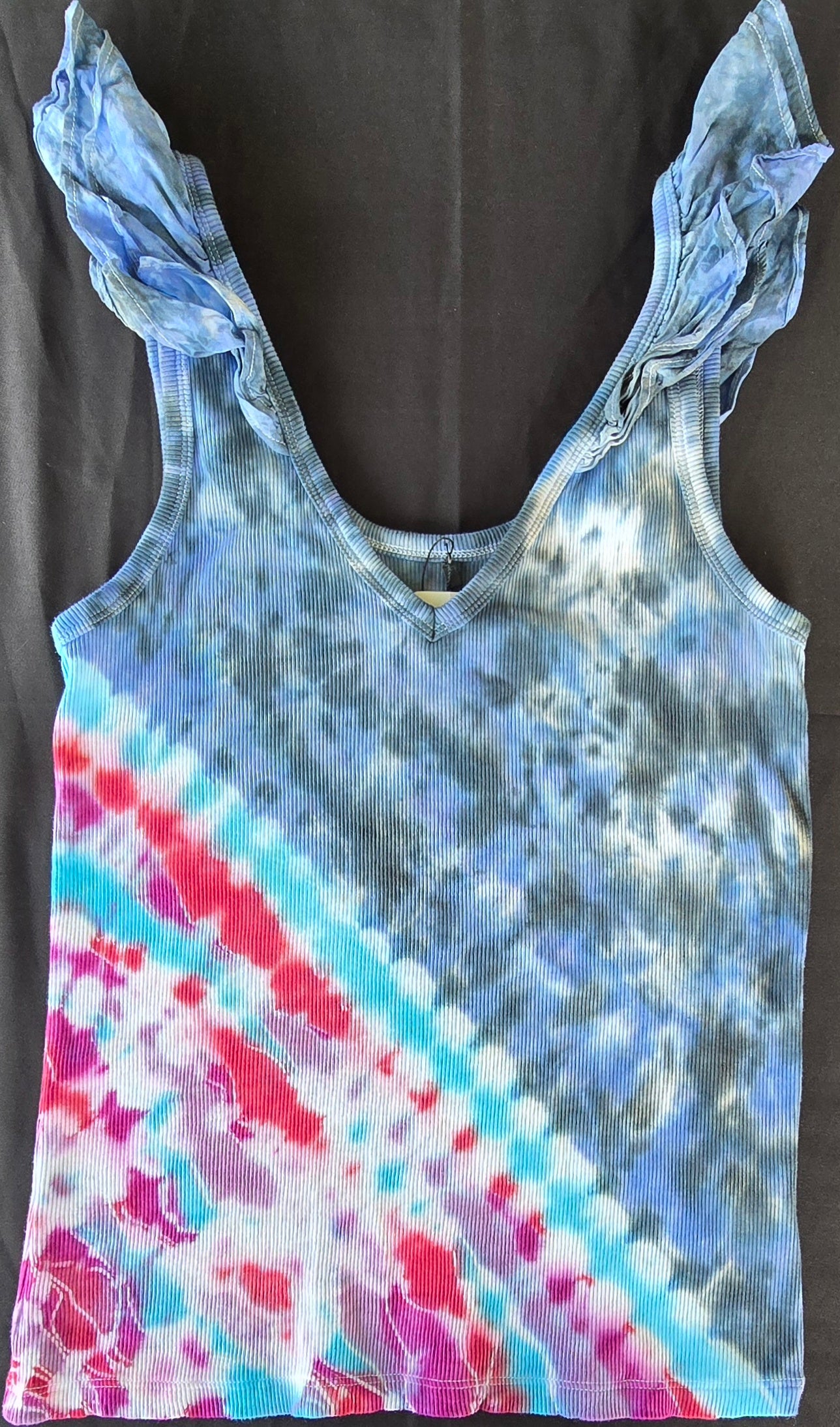 Small Ruffle-Trim Top